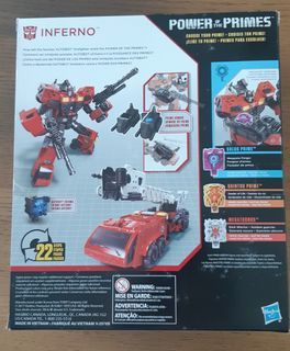 Transformers. Power of the Primes: Inferno