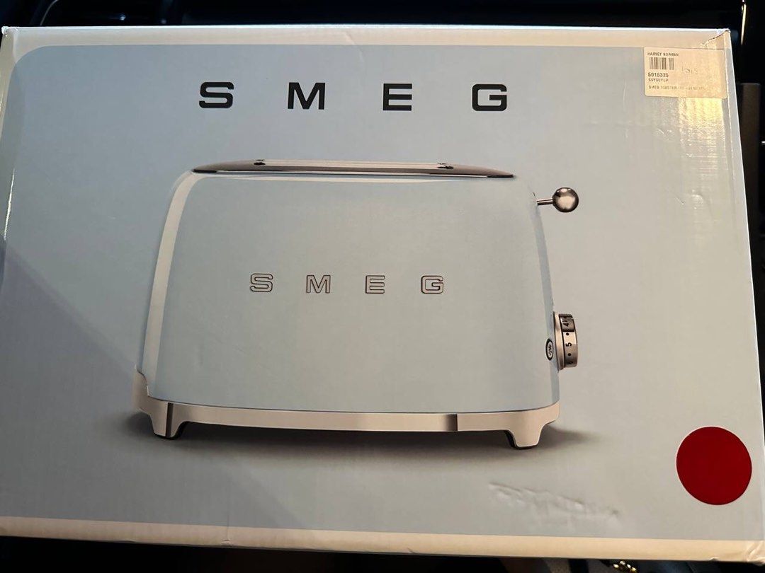 TSF01 Smeg Bread Toaster (2 Slices) Pembakar Roti / 6 Toasting Level