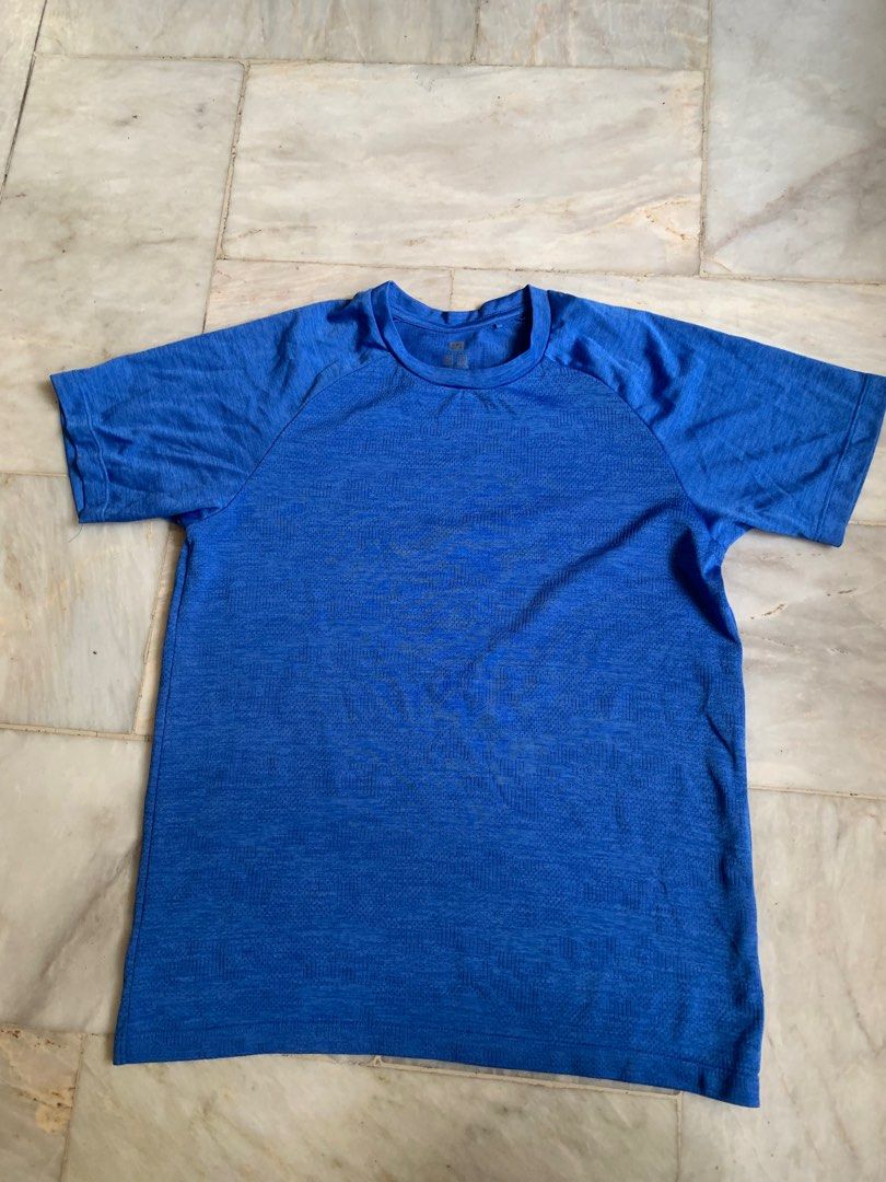Uniqlo dri fit shirt (Category: Babies & Kids Fashion) located in Cainta. Submitted by futurequeensh_jm (Listing ID 1215318924, Image 1). Description: Uniqlo dri fit shirt for kids Light airy fabric Size 150 Fits 9-10 yrs old Kinds stretchy material.