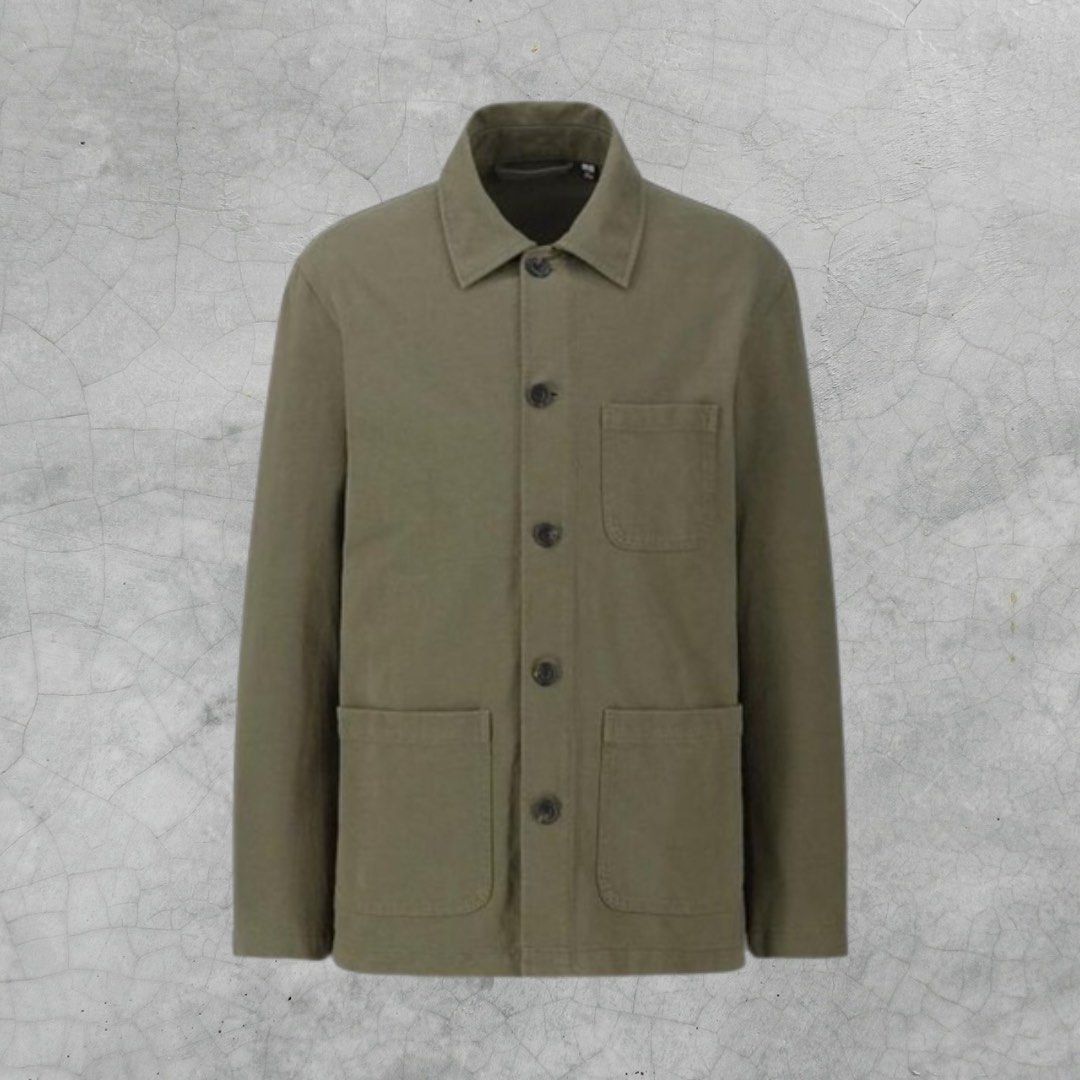 Jersey work jacket top