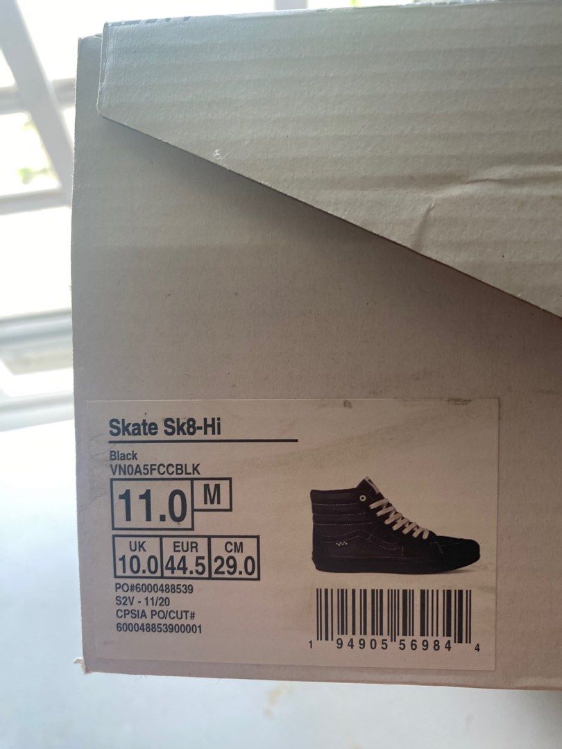 Vans Sk8 high cut, Men's Fashion, Footwear, Sneakers on Carousell