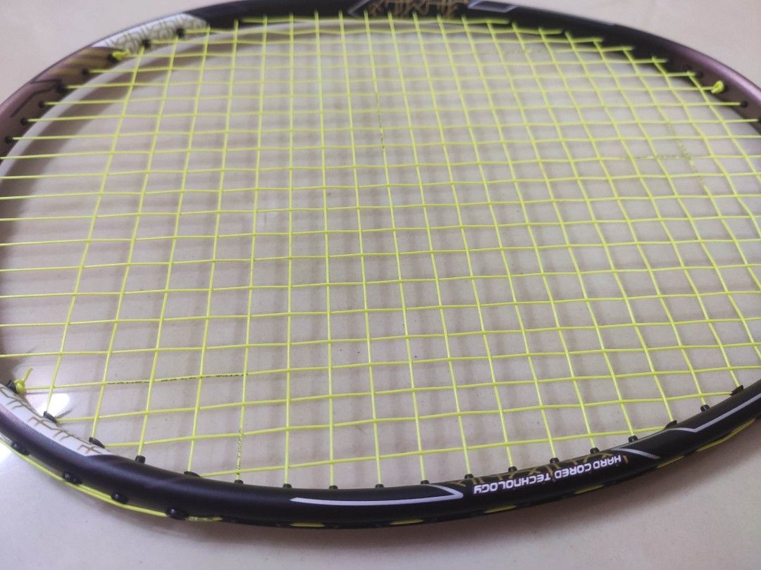 Victor Hawk Racket Victor Thruster Hawk 4ug5, Sports Equipment, Sports & Games, Racket ...