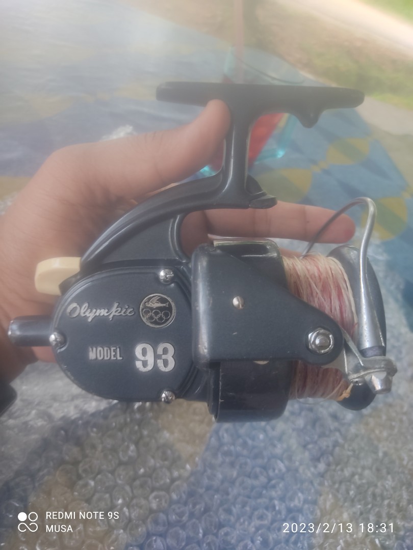 Olympic スポーツライン 5000 モデル93 vintage reel olympic model 93