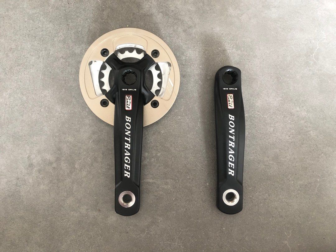 Vintage Retro Bontrager Big Earl ISIS Crank Crankset Mtb Mountain Bike