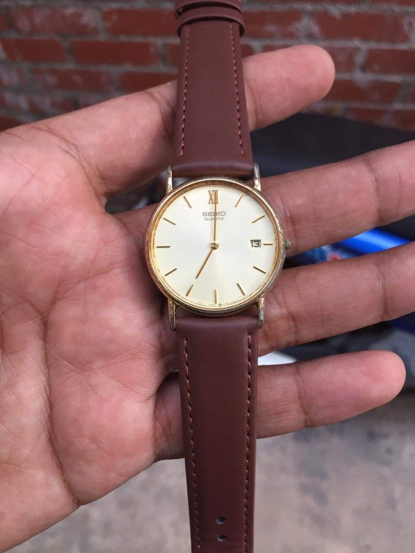 Vintage Seiko 5Y39-7010, Men's Fashion, Watches & Accessories, Watches on  Carousell