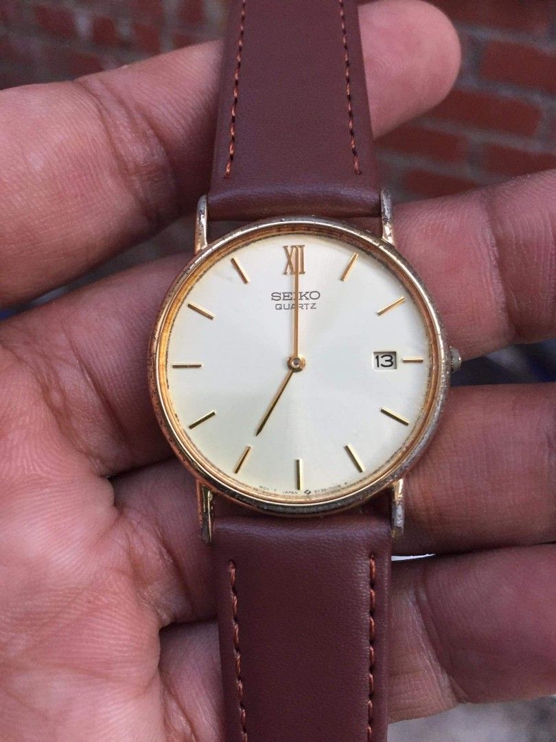 Vintage Seiko 5Y39-7010, Men's Fashion, Watches & Accessories, Watches on  Carousell