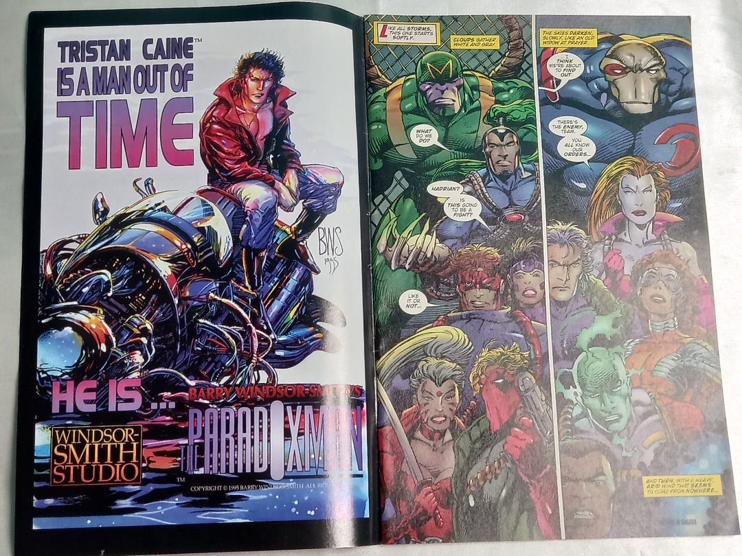 Vintage Wildstorm Rising Comics 1 May 1995 First Printing By Image Comics Inc Hobbies And Toys 9330