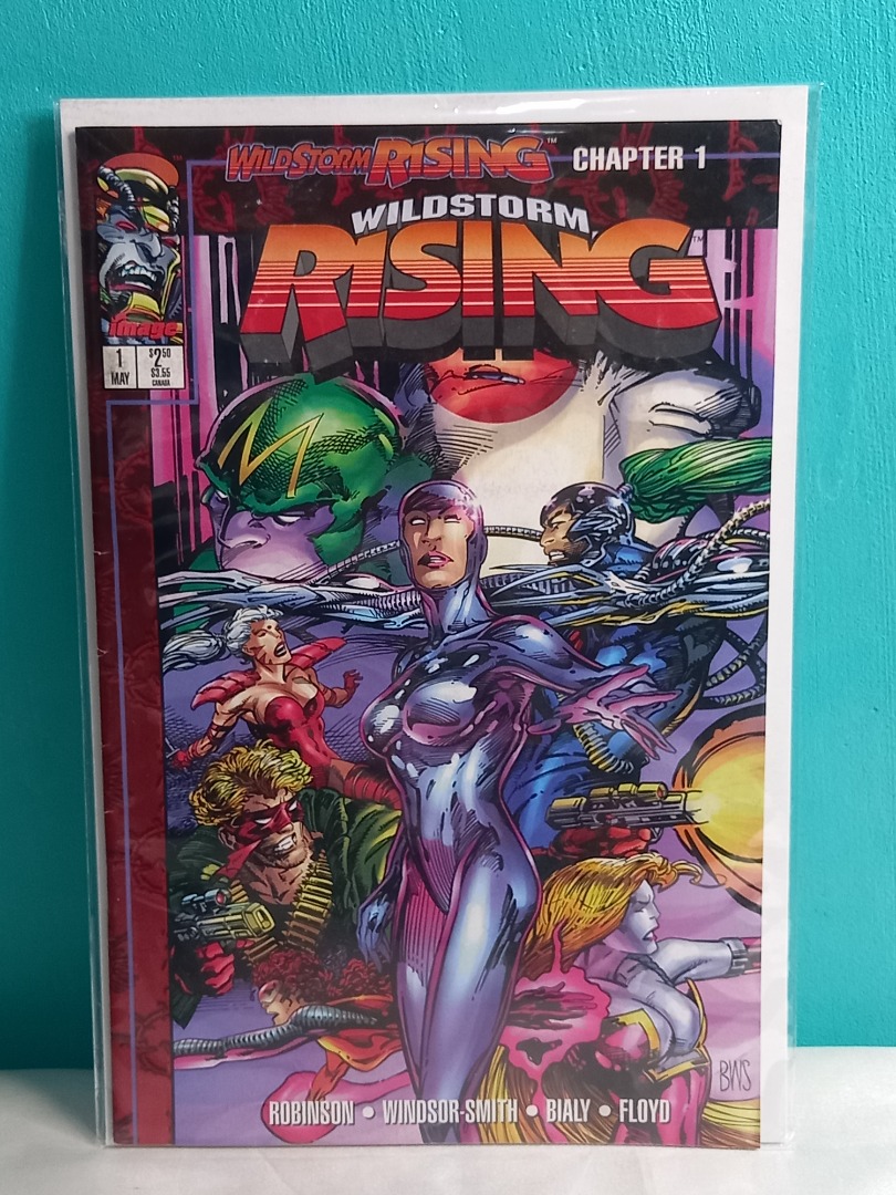 Vintage Wildstorm Rising Comics 1 May 1995 First Printing By Image Comics Inc Hobbies And Toys 3351