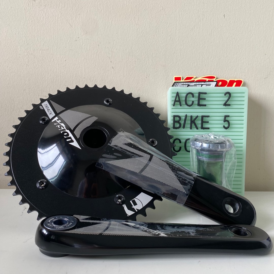 Vision crankset track best sale