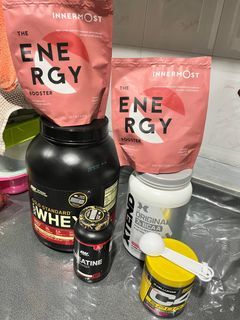 Whey (all like new)