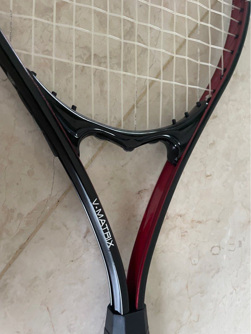 Wilson V Matrix tennis racket, Sports Equipment, Sports & Games, Racket