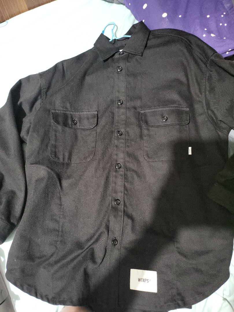 Wtaps 22aw wcpo shirt, 男裝, 上身及套裝, T-shirt、恤衫、有領衫