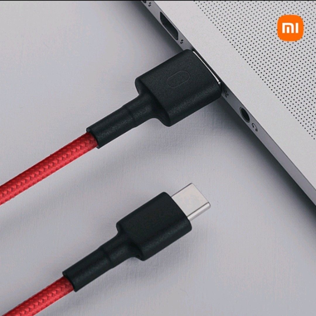 XIAOMI MI TYPE-C BRAIDED CABLE(BUY1 TAKE1) (Category: Chargers) located in Alaminos. Submitted by sheinrose.ph (Listing ID 1215314315, Image 2). Description: BRANDNEW Mi Braided USB Type-C Cable High-strength fiber braid Integrated port Robust and durable Standard USB-C port Integrated port Fine-tuned inside and out Mi Braided USB Type-C Cable 100cm Basic parameters Type USB-C Product color: Black/Red Material: TPE Length: 100cm Package contents: