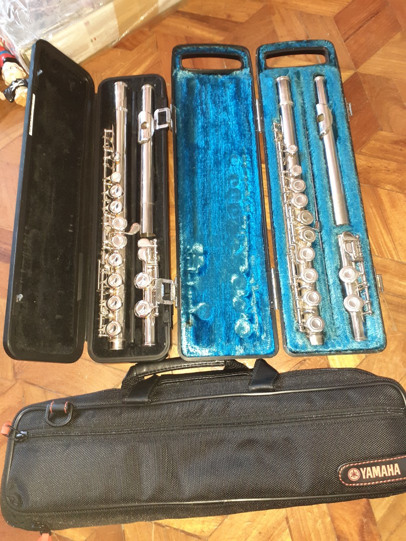 Yamaha Flutes, Hobbies & Toys, Music & Media, Musical Instruments on