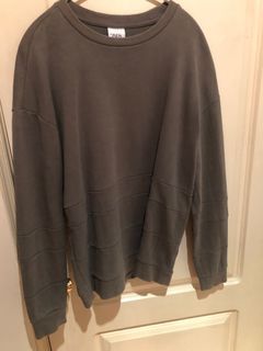 Zara 墨綠色基本款長袖上衣