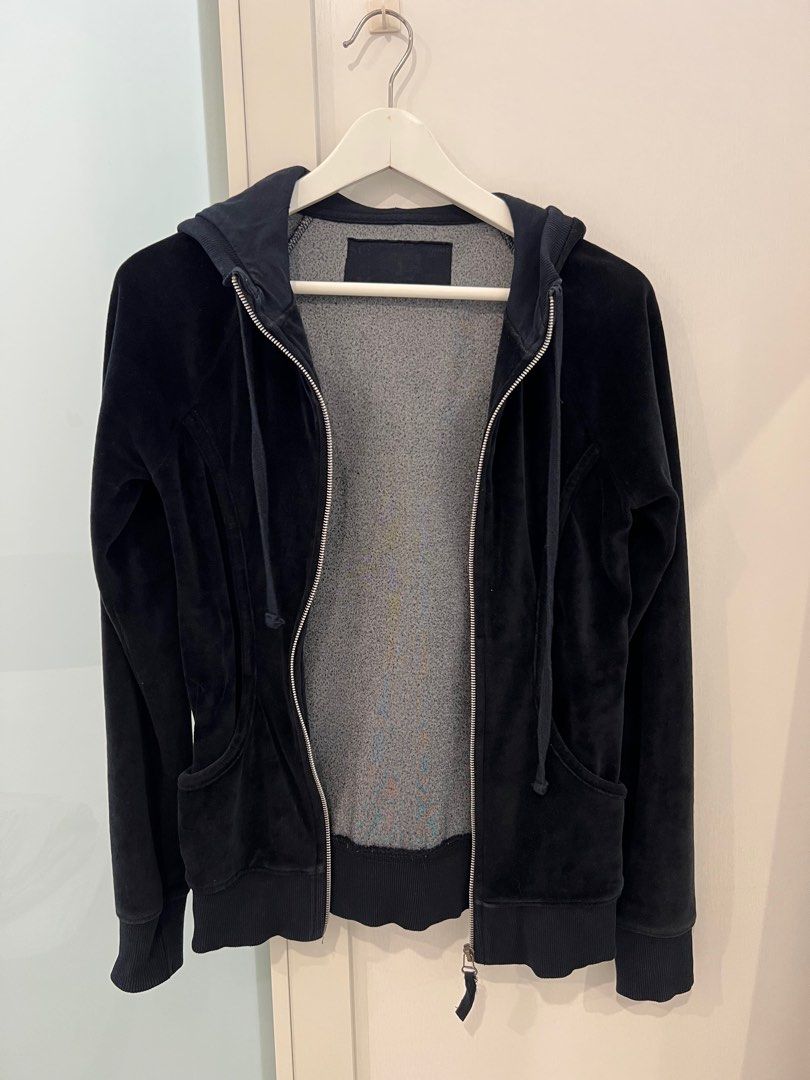 Zara black velvet jacket sales