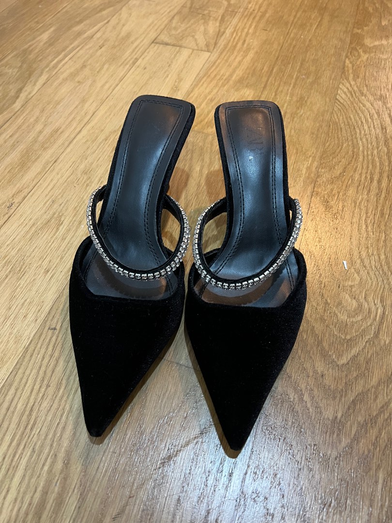 quilted mules zara