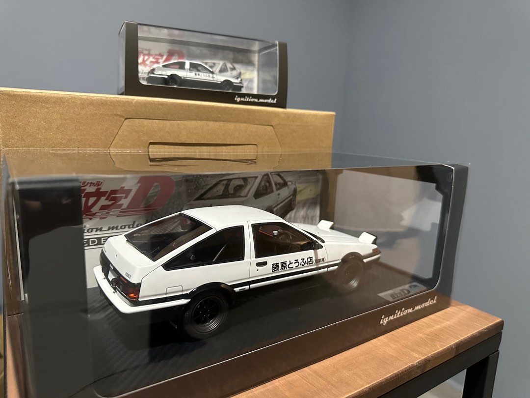 1/18 & 1/43 Ignition Model AE86 Initial D Scale Model Car, Hobbies