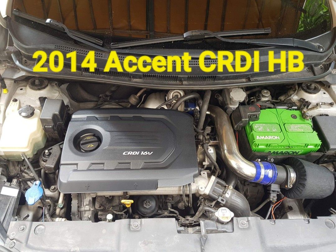 '13-'19 Hyundai Accent CRDi 16V Engine Cover w/Insulator, Car Parts ...