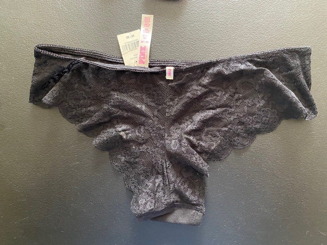 3 Victoria's Secret (VS) Lacy Underwear (Thongs - One Size