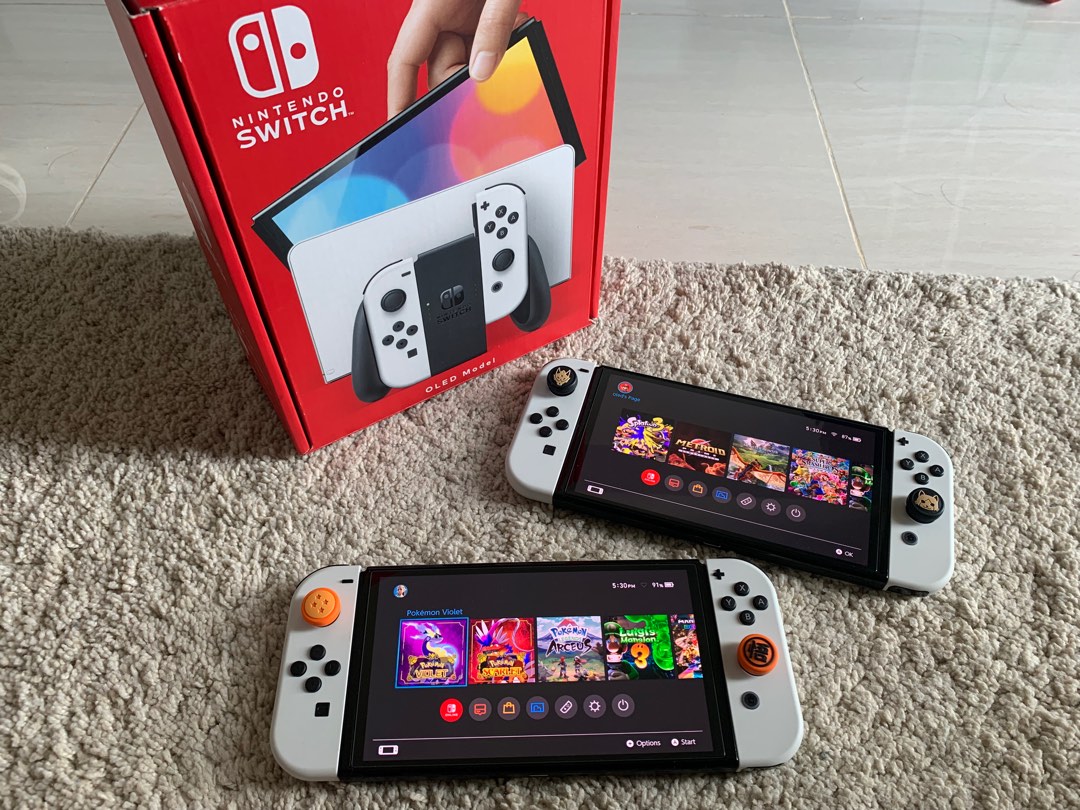 256gb Nintendo Switch Oled Jailbreak/ Modded with Preloaded Games
