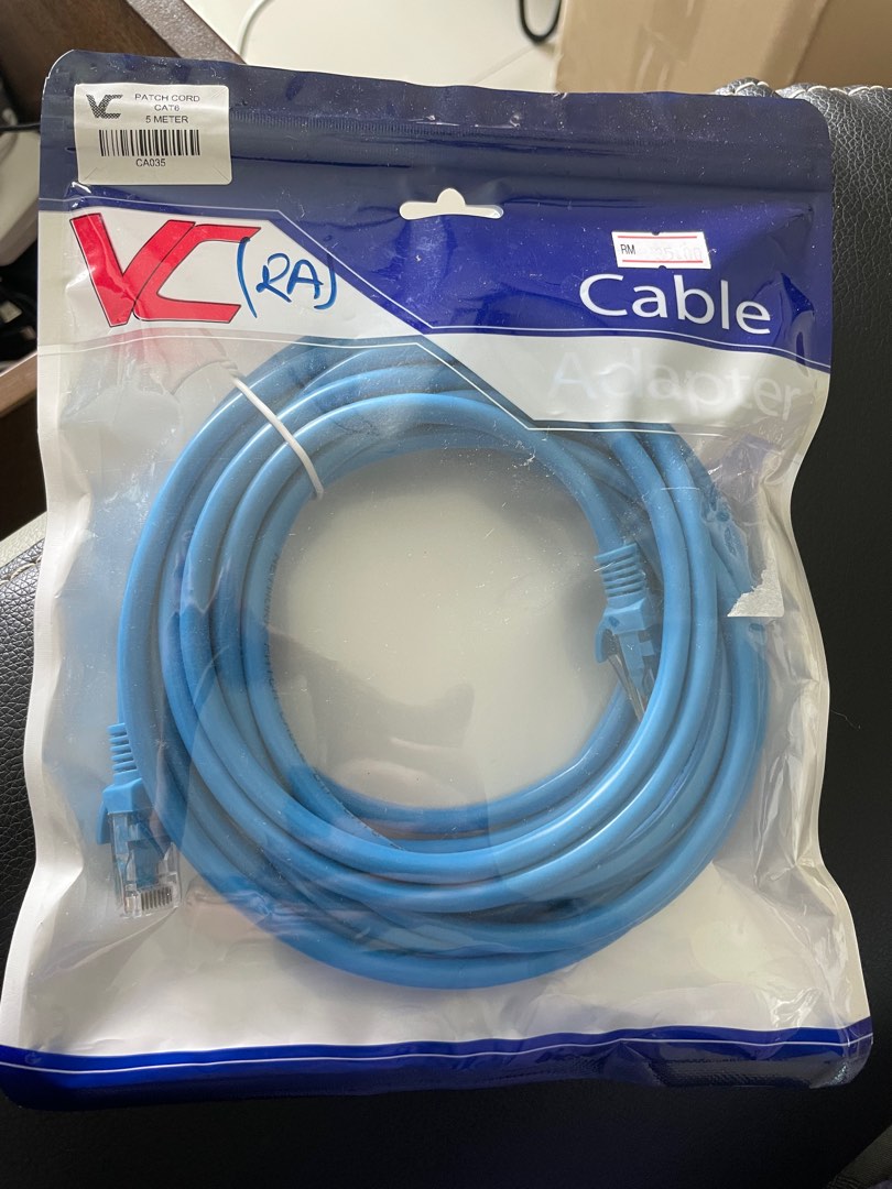5 meter Ethernet cable, Computers & Tech, Parts & Accessories, Cables ...