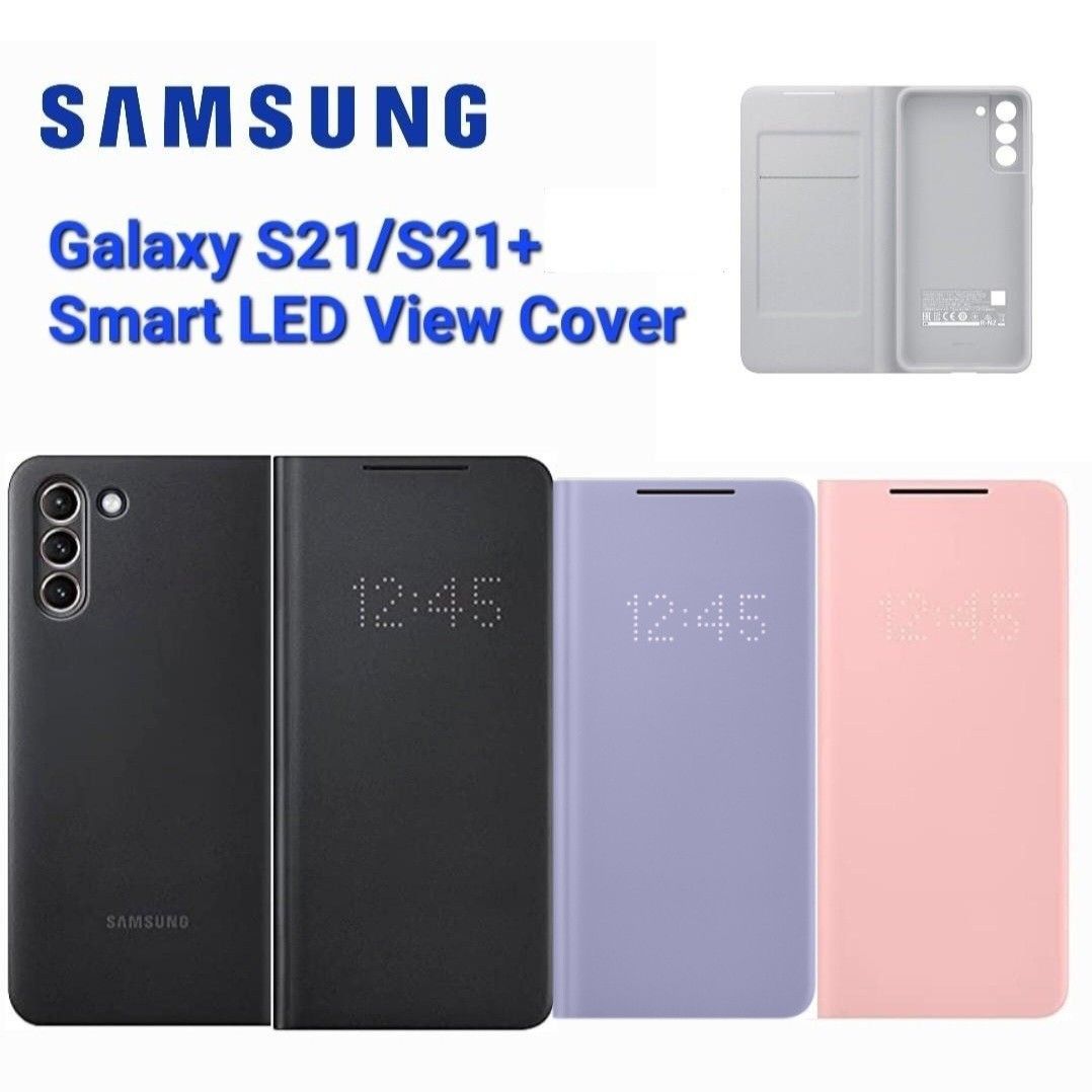 Flip Cover S21 Ultra Smart Led Cover Flip Cover Led Samsung S21