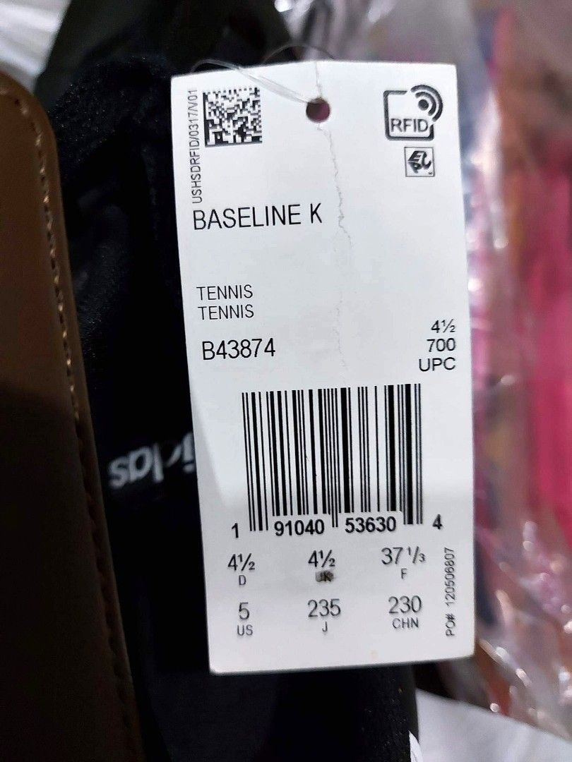 Adidas baseline k pink 2025