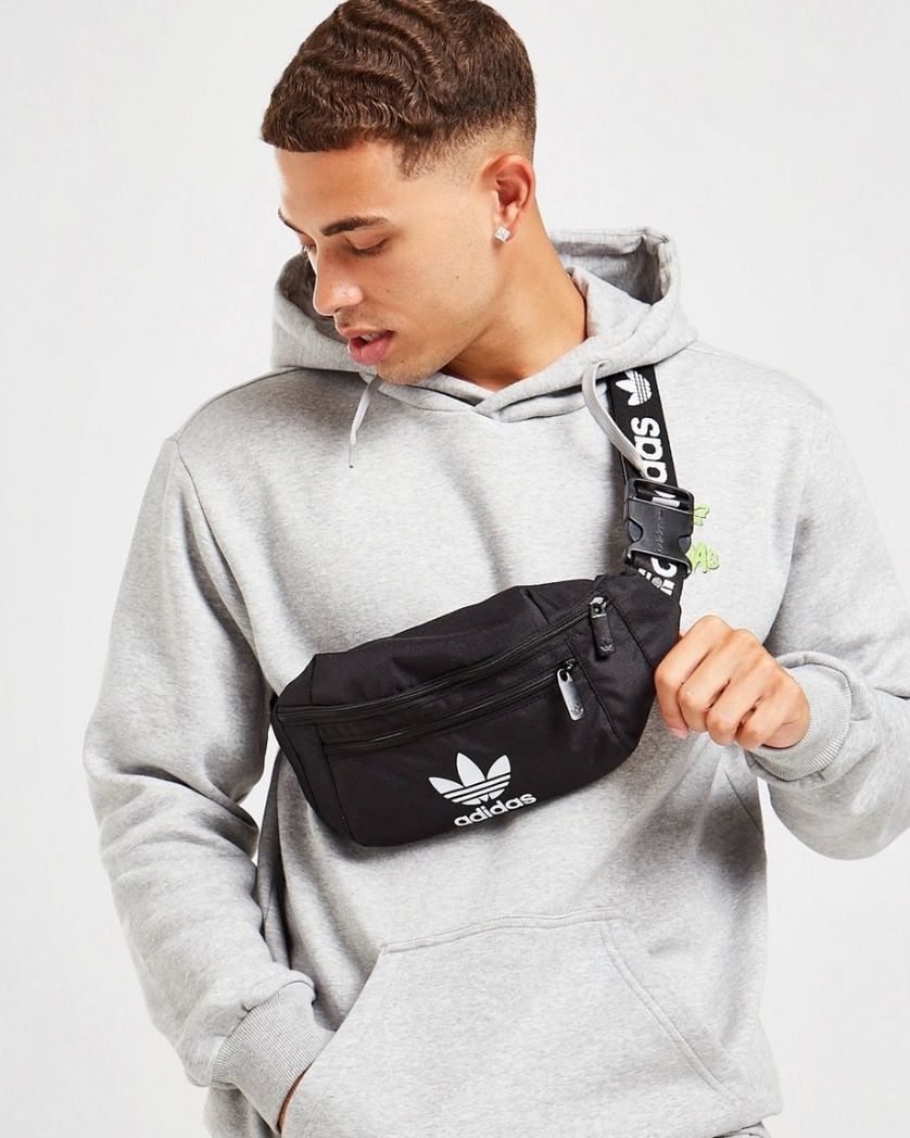 Adidas Trefoil Logo Waistbag Black
