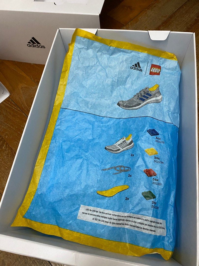 ultraboost dna x lego plates