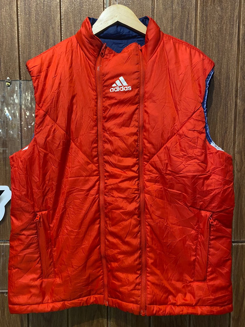 Adidas vest jacket, Men's Fashion, Tops & Sets, Vests on Carousell
