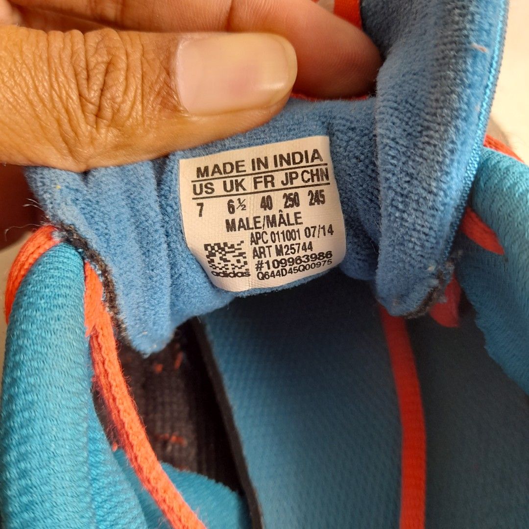 ADIDAS ZX 850 MADE IN INDIA Size 40 Insole 25, Fesyen Pria, Sepatu