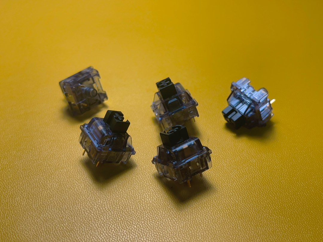 AKKO JELLY BLACK SWITCHES (82x), Computers & Tech, Parts & Accessories