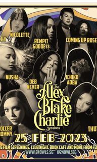 Alex Blake Charlie sessions ticket