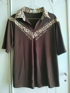 Animal Print Blink Korean Stretch Tee