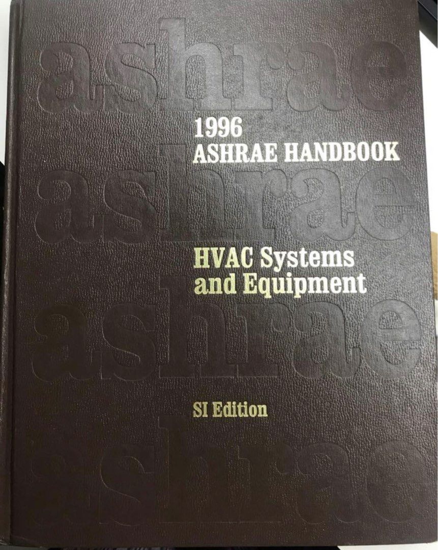 ASHRAE Handbook HVAC System & Equipment, Hobbies & Toys, Books