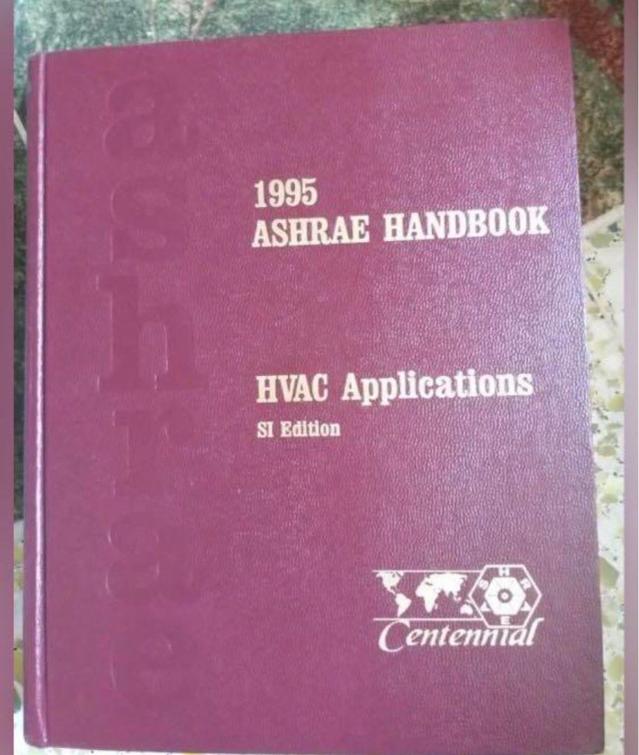 ASHRAE Handbook HVAC System & Equipment, Hobbies & Toys, Books