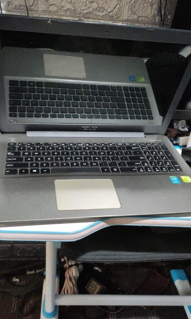 Asus Laptop (Category: Laptops & Notebooks) located in Manila. Submitted by lenpot15 (Listing ID 1215533336, Image 2). Description: SALE ASUS X555LN CORE I7 4TH GEN GOOD for GAMES,RENDERING,EDITING,STREAM,SCHOOL USE , OFFICE ETC. ALL GOOD CONDITION / 2ND HAND SPECS INTEL CORE I7 4200 2.60GHZ 12GB RAM DDR3 256GB SSD 2X FASTER WINDOWS 10 OS 64BIT INTEL HD VIDEO GRAPHICS (4GB) NVIDIA VIDEO GRAPHICS 6GB 15.6 INCHES PACKAGE COMES ORIG CHARGER *issue w