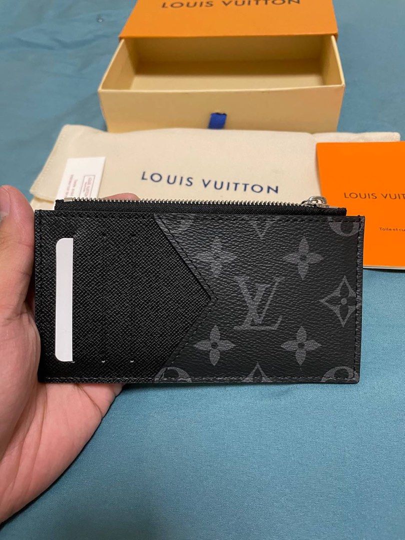 Louis Vuitton Coin Card Holder Cobalt autres Toiles Monogram