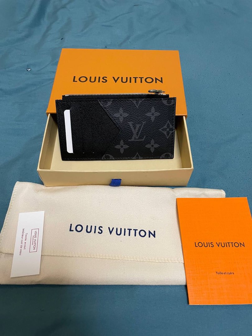 Louis Vuitton Pocket Organizer Navy autres Cuirs
