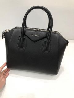 authentic Givenchy Small Antigona Black Grained Leather 2018