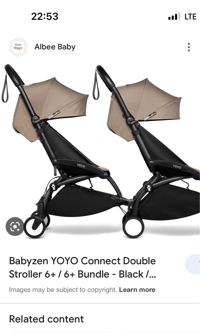 Babyzen Yoyo2 and Yoyo2 Connect, Babies & Kids, Going Out, Strollers on