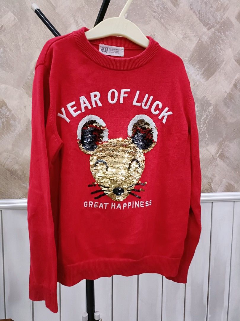 Baju Sweater anak merk H M Bayi Anak Baju Anak Perempuan 4 hingga 7 tahun di Carousell