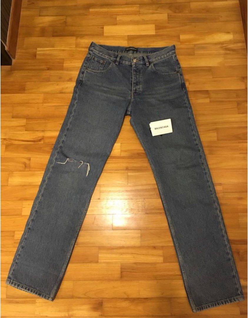 Balenciaga Archetype Knee Hole Jeans