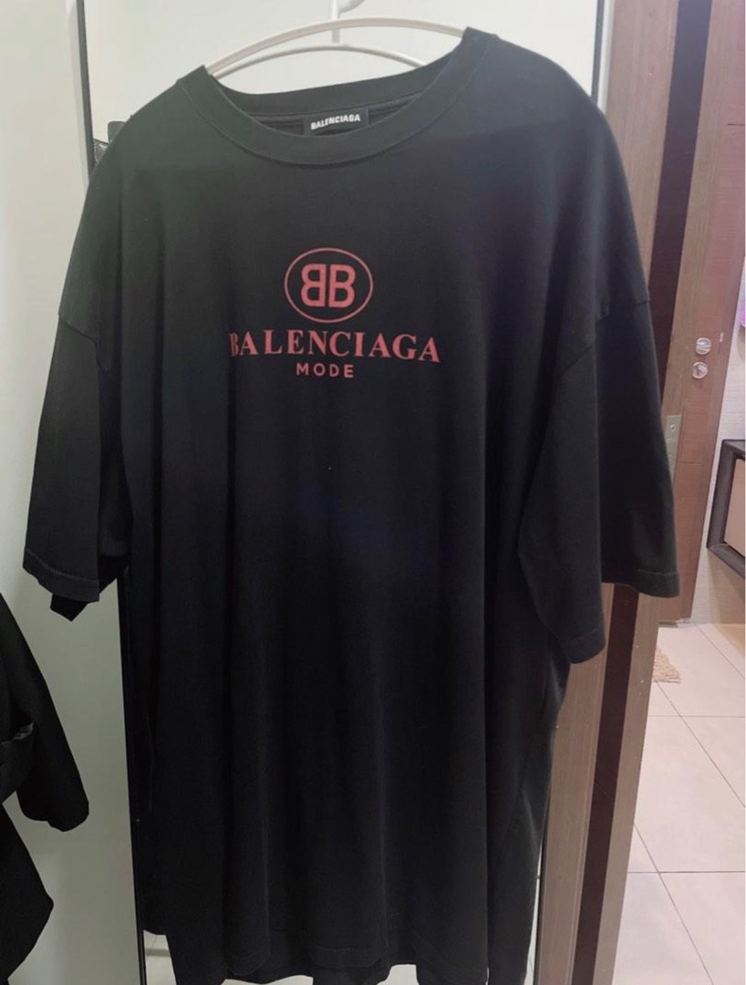 Balenciaga mode t shirt black store