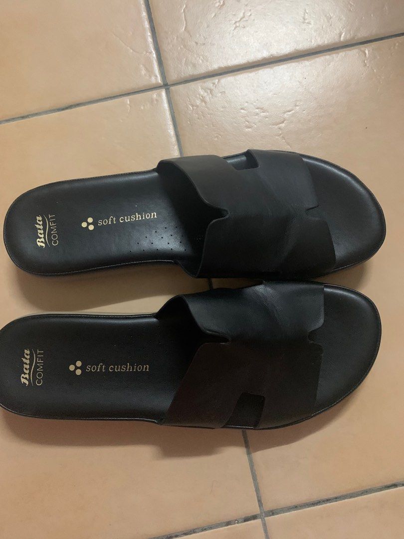 Bata cushion discount soft slippers
