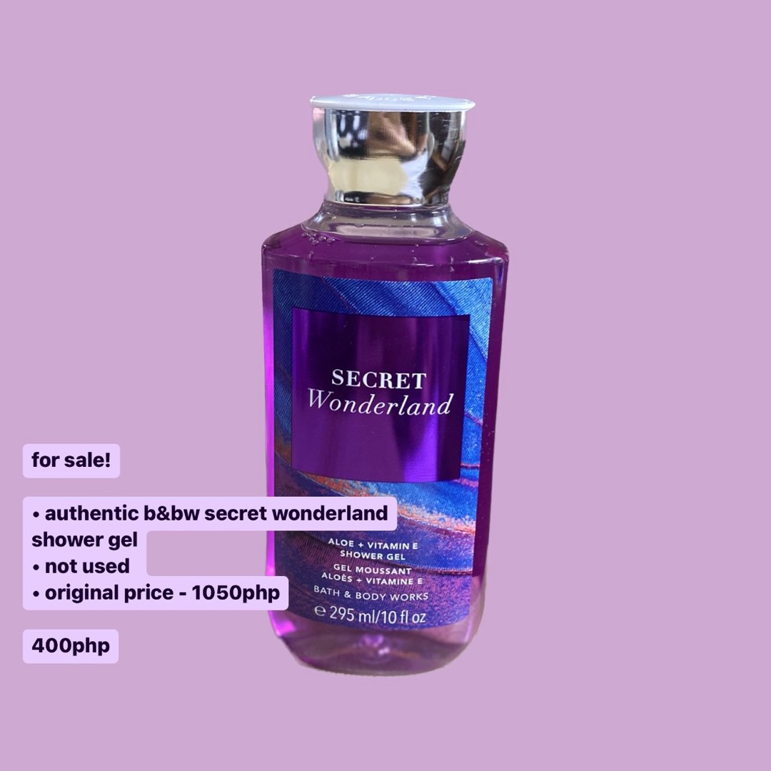 Bath And Body Works Secret Wonderland Shower Gel, Beauty & Personal