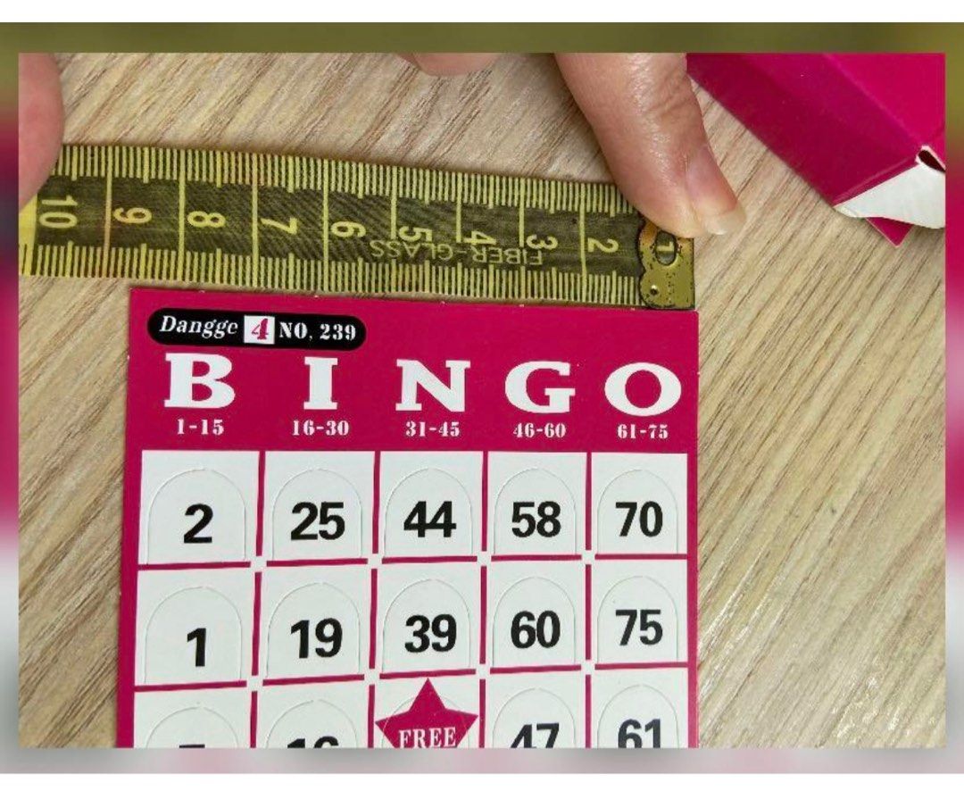 Bingo cards, Hobbies & Toys, Toys & Games on Carousell
