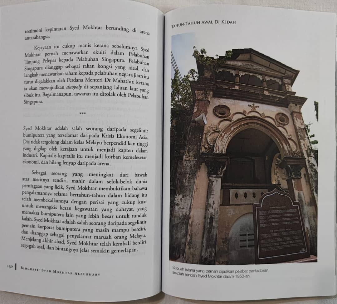 BIOGRAFI. SYED MOKHTAR ALBUKHARY, Hobbies & Toys, Books & Magazines