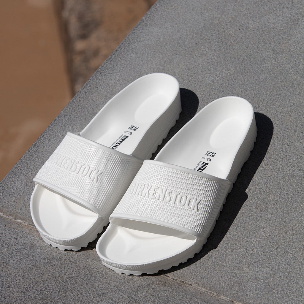Birkenstock barbados eva white sales
